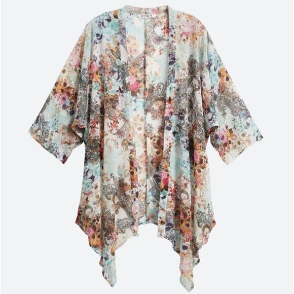 Paradigma Gwenifer Floral Kimono! - Picture 1 of 5